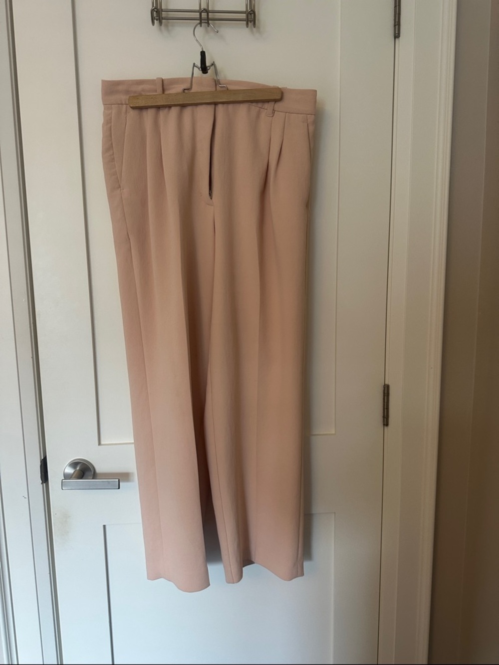 Wilfred Wide-Leg Trousers in Blush
